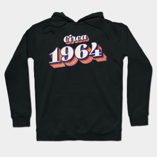 1964 Birthday Year Hoodie